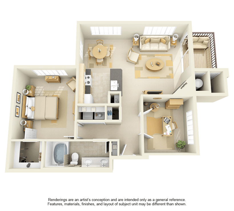 A4 - Evans floor plan